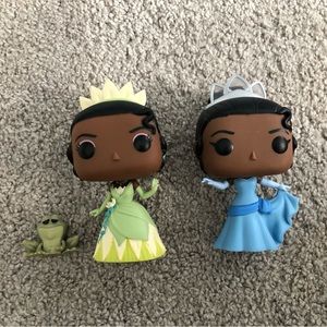 Disney Princess and the Frog Tiana Funko Pops